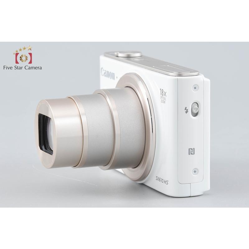 Canon キャノンパワーショット SX610HSコンパクトデジカメ中古 キヤノン（Canon） 【中古】Canon PowerShot SX610 HS ホワイト