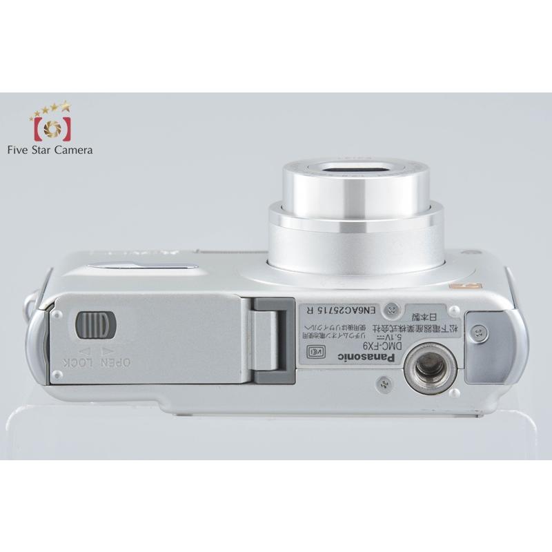 Panasonic DMC-FX9 デジタルカメラ　中古品 Panasonic（パナソニック） 【中古】Panasonic LUMIX DMC-FX9 シルキー