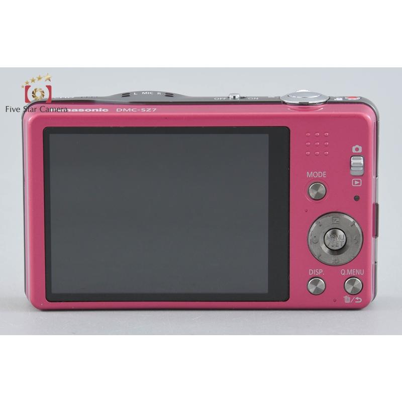 【美品】Panasonic LUMIX DMC-SZ7 ピンク　動作確認済 Panasonic（パナソニック） 【中古】Panasonic LUMIX DMC-SZ7 ピンク