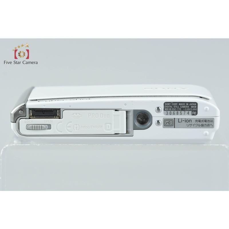 SONY（ソニー） 【中古】SONY Cyber-Shot DSC-T70 ホワイト デジタル