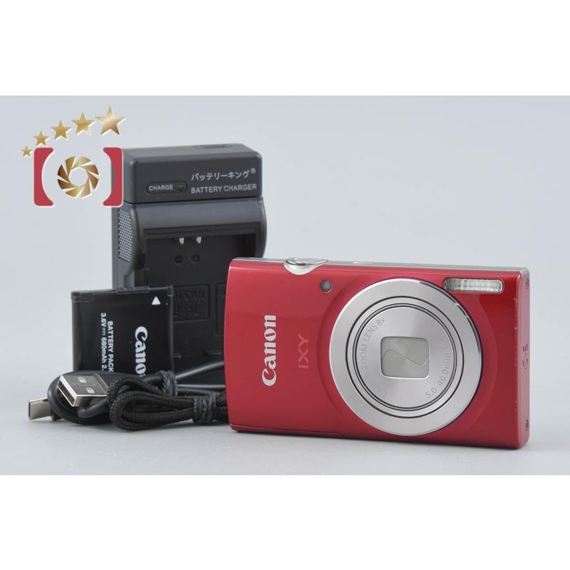 中古コンパクトCanon IXY 180 レッド キヤノン（Canon） 【中古】Canon IXY 180 レッド コンパクトデジタル