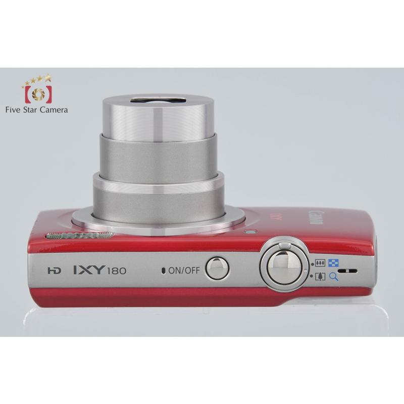 中古コンパクトCanon IXY 180 レッド キヤノン（Canon） 【中古】Canon IXY 180 レッド コンパクトデジタル
