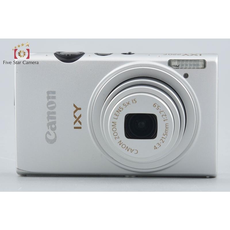 キヤノン（Canon） 【中古】Canon IXY 220F シルバー コンパクト