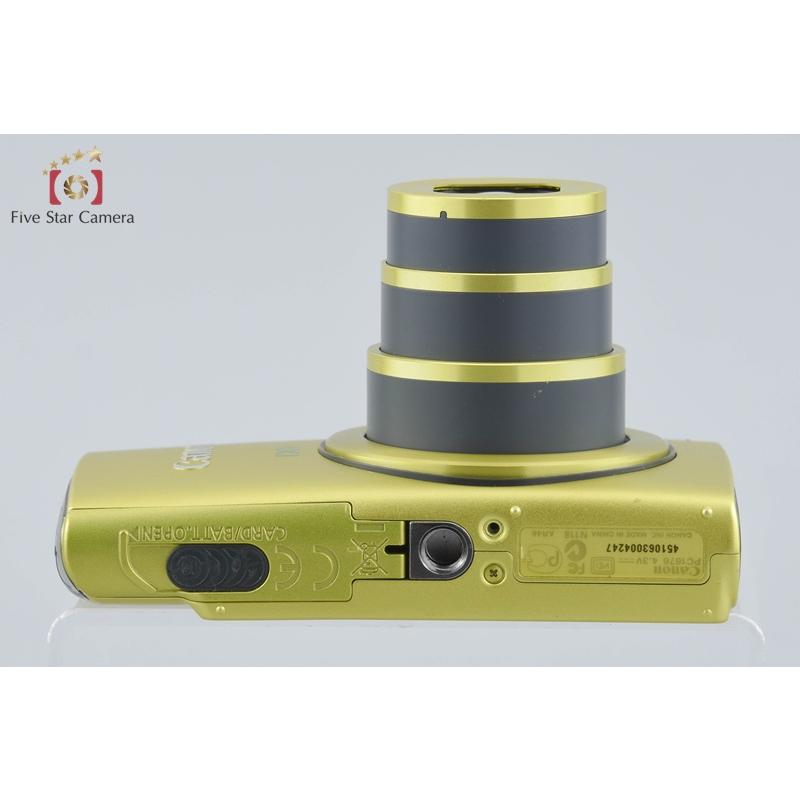 キヤノン（Canon） 【中古】Canon IXY 600F グリーン コンパクト 