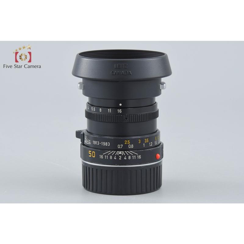 ライカ（Leica） 【中古】Leica SUMMICRON-M 50mm f/2 第3世代
