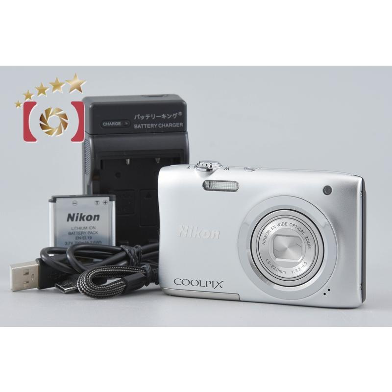 ニコン（Nikon） 【中古】Nikon COOLPIX A100 シルバー コンパクト
