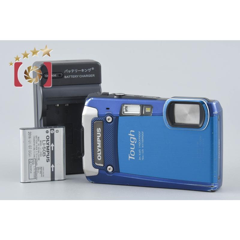 OLYMPUS TG-820 Tough 防水デジカメ 動作品 オリンパス（OLYMPUS） 【中古】OLYMPUS TOUGH TG-820 ブルー 防水
