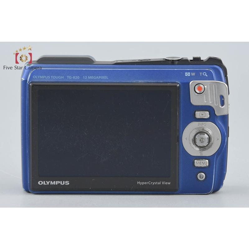 オリンパス（OLYMPUS） 【中古】OLYMPUS TOUGH TG-820 ブルー 防水