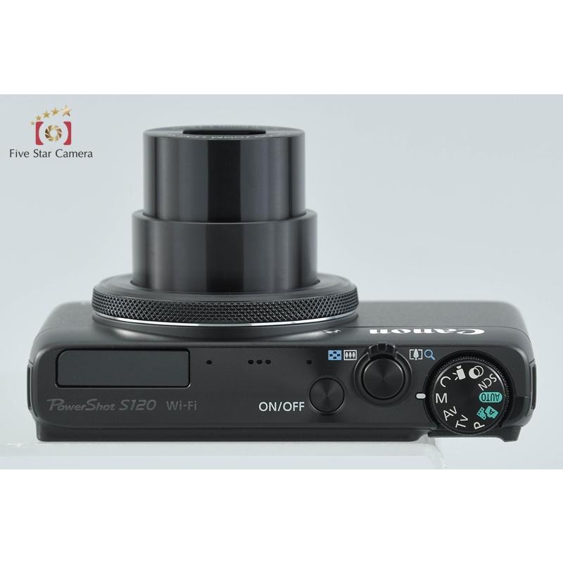 中古キヤノンCanon PowerShot S120 コンパクトデジタルカメラ キヤノン（Canon） 【中古】Canon PowerShot S120 ブラック コンパクト