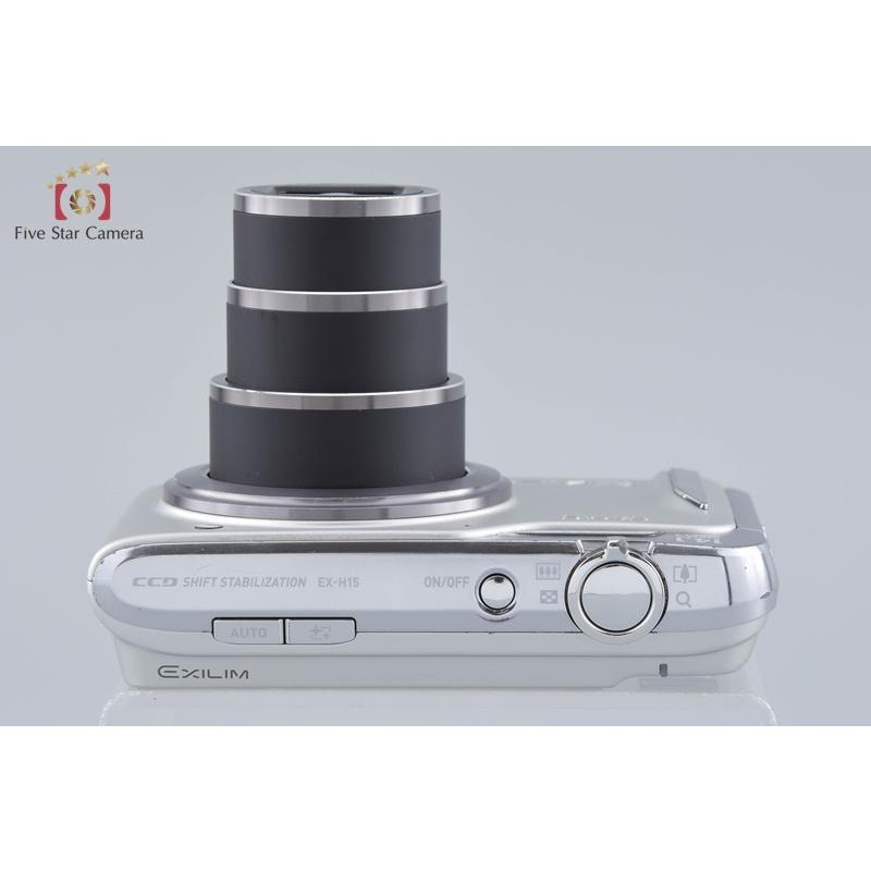 CASIO（カシオ） 【中古】Casio EXILIM EX-H15 シルバー コンパクト