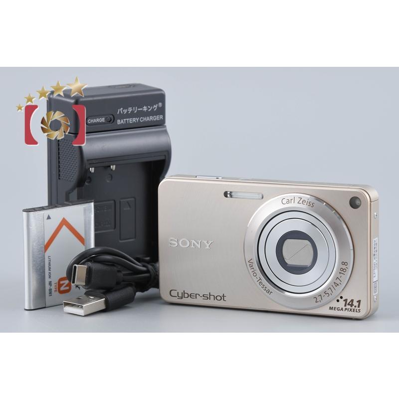 美品 Sony Cyber-shot DSC-W350 カラーゴールド SONY サイバーショット