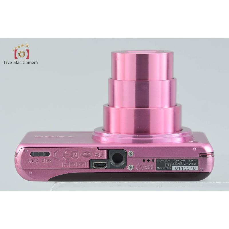 SONY（ソニー） 【中古】SONY Cyber-shot DSC-WX220 ピンク デジタル
