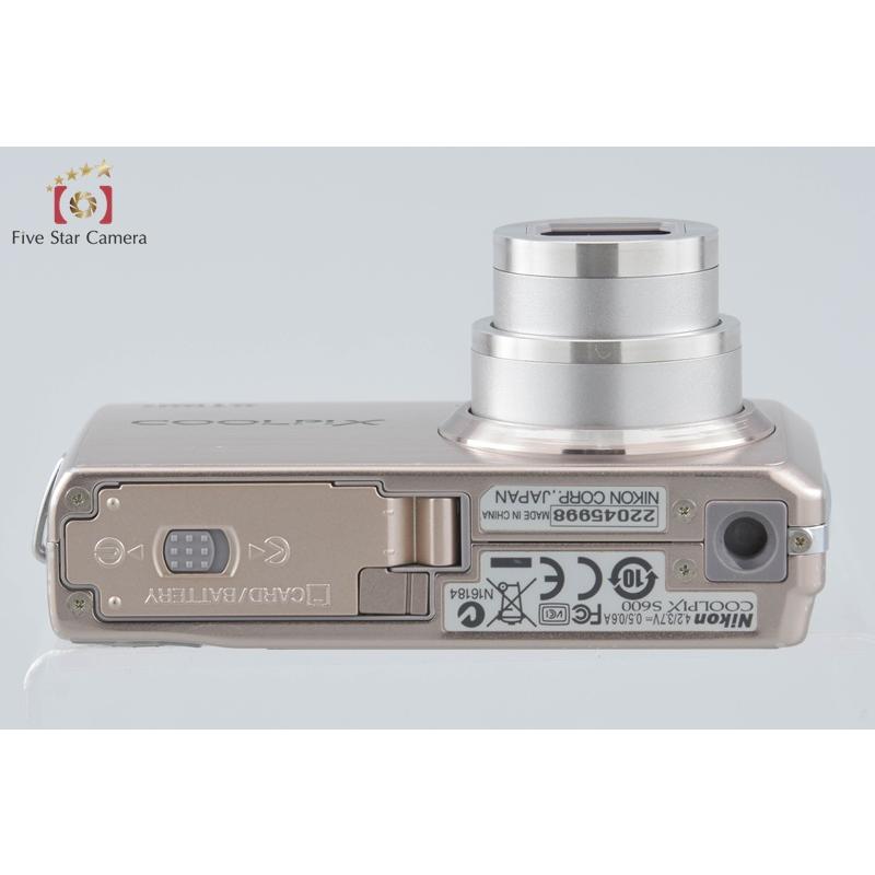【美品】Nikon COOLPIX S600 ピンクゴールド ニコン（Nikon） 【中古】Nikon COOLPIX S600 ピンクゴールド