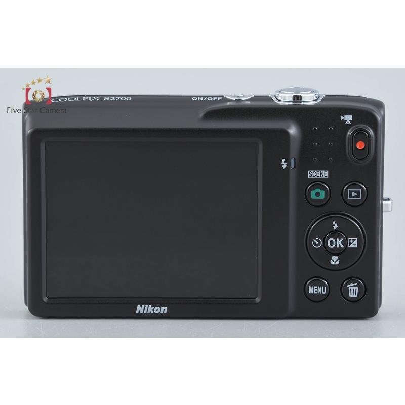 ニコン（Nikon） 【中古】Nikon COOLPIX S2700 シルバー コンパクト