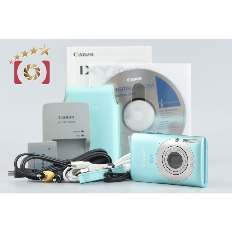 【極美品】CANON キャノン IXY イクシー 200F グリーン キヤノン（Canon） 【中古】Canon IXY 200F グリーン コンパクト