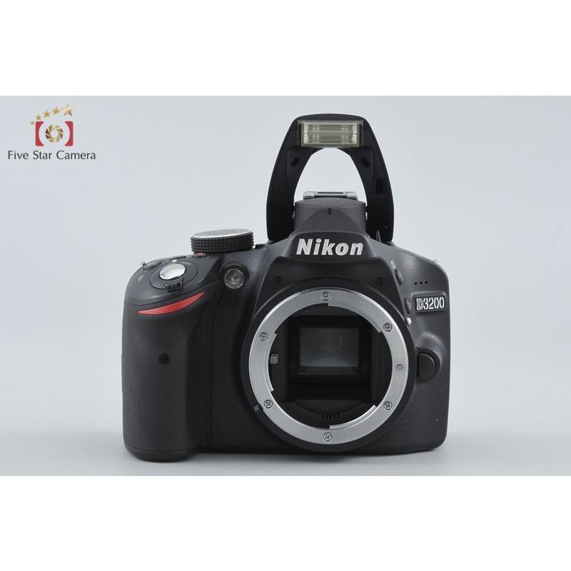 Nikon 一眼レフカメラ D3200 18-55 VR Kit 【中古品】 ニコン（Nikon） 【中古】Nikon D3200 18-55 VR レンズキット ブラック
