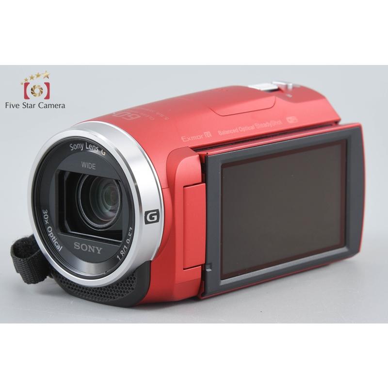 美品SONY HDR-CX680※再出品 SONY（ソニー） 【中古】SONY ハンディカム HDR-CX680 レッド デジタル