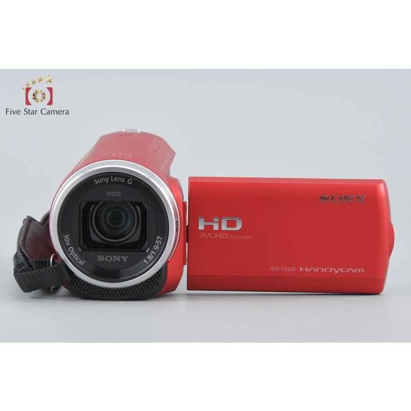 SONY（ソニー） 【中古】SONY ハンディカム HDR-CX680 レッド デジタル