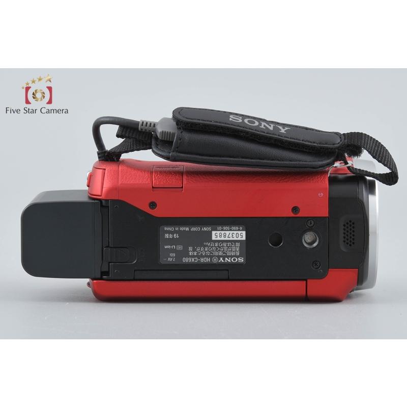 SONY（ソニー） 【中古】SONY ハンディカム HDR-CX680 レッド デジタル