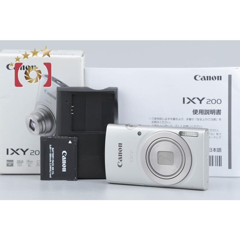 Canon IXY 200 コンパクトデジタルカメラ 本体　中古 キヤノン（Canon） 【中古】Canon IXY 200 シルバー コンパクト