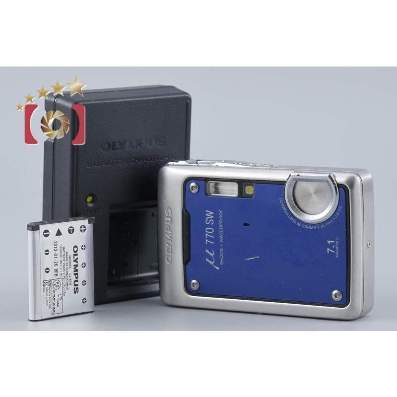 オリンパス（OLYMPUS） 【中古】OLYMPUS μ770SW ディープブルー