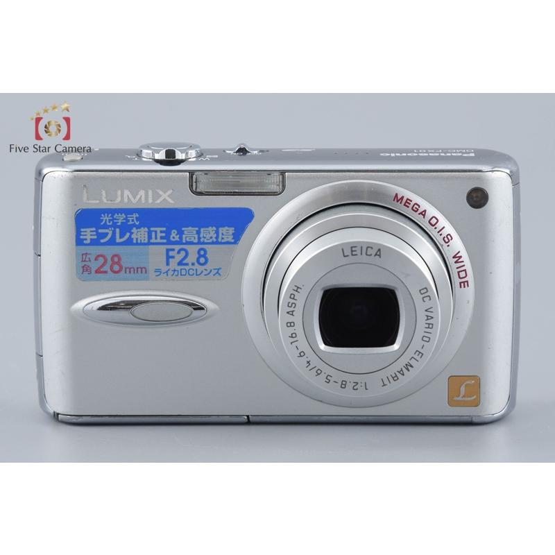 [動作良好] Panasonic LUMIX DMC-FX01 シルバー Panasonic（パナソニック） 【中古】Panasonic LUMIX DMC-FX01