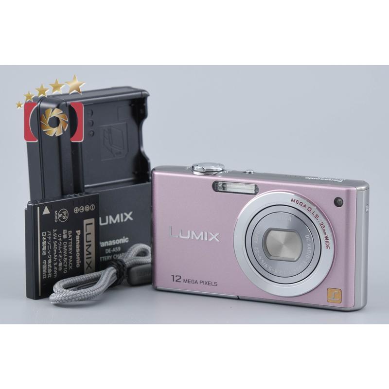 【美品】パナソニック LUMIX DMC-FX40 ピンク 付属品完備 Panasonic（パナソニック） 【中古】Panasonic LUMIX DMC-FX40