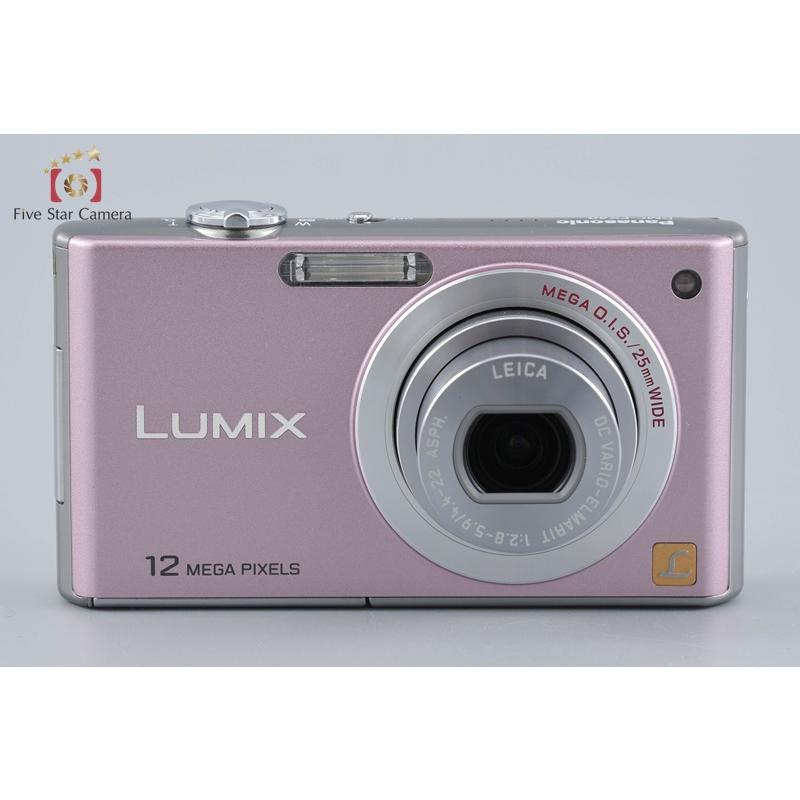 LUMIX DMC-FX40　パナソニック　デジカメ　動作確認済み　美品　ピンク Panasonic（パナソニック） 【中古】Panasonic LUMIX DMC-FX40