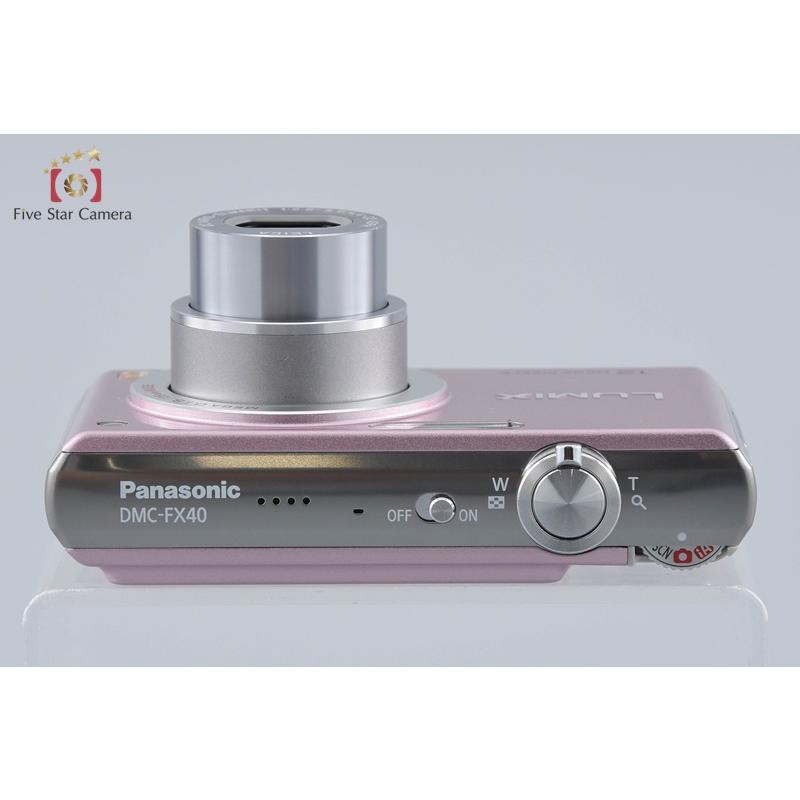 【美品】パナソニック LUMIX DMC-FX40 ピンク 付属品完備 Panasonic（パナソニック） 【中古】Panasonic LUMIX DMC-FX40
