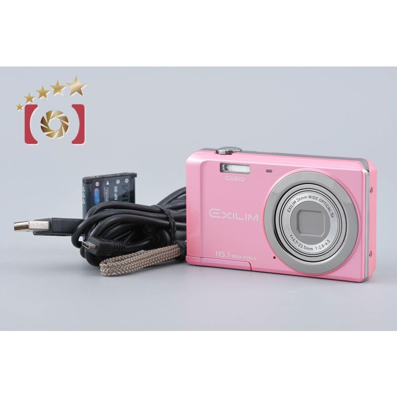 未使用級☆カシオ EX-ZS28 エクシリムEXILIM ピンクPINK系 稼働 CASIO（カシオ） 【中古】CASIO EXILIM EX-Z28 ピンク コンパクト