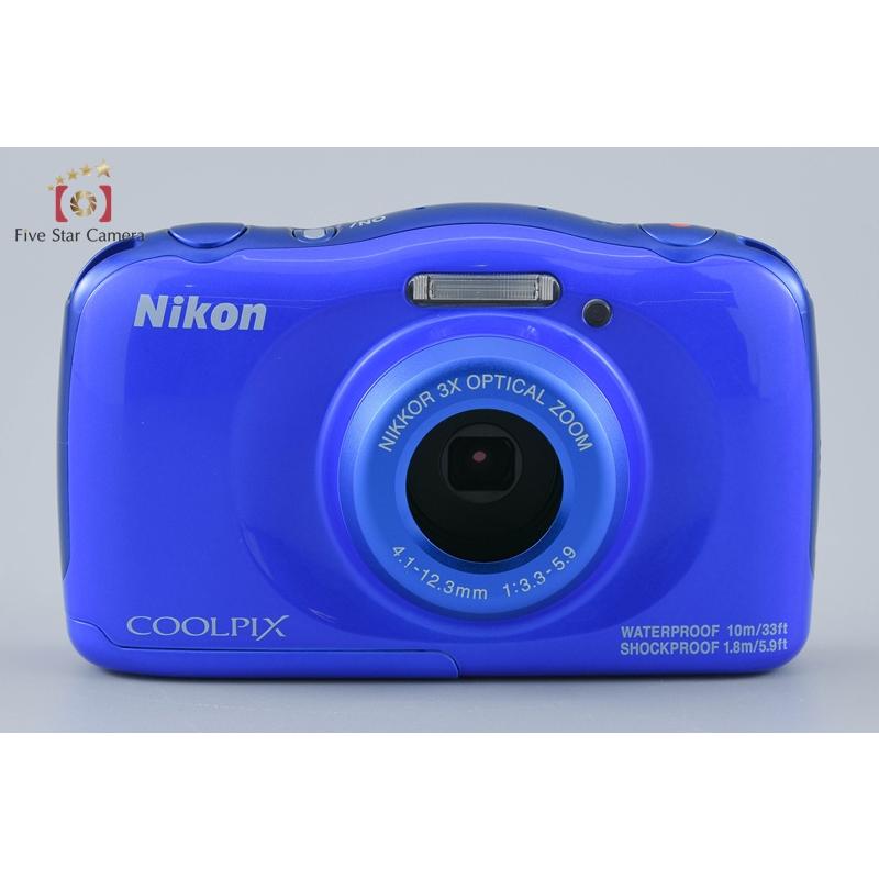 デジカメ　Nikon COOLPIX W150 青　Wi-Fi　中古 ニコン（Nikon） 【中古】Nikon COOLPIX W150 ブルー コンパクト