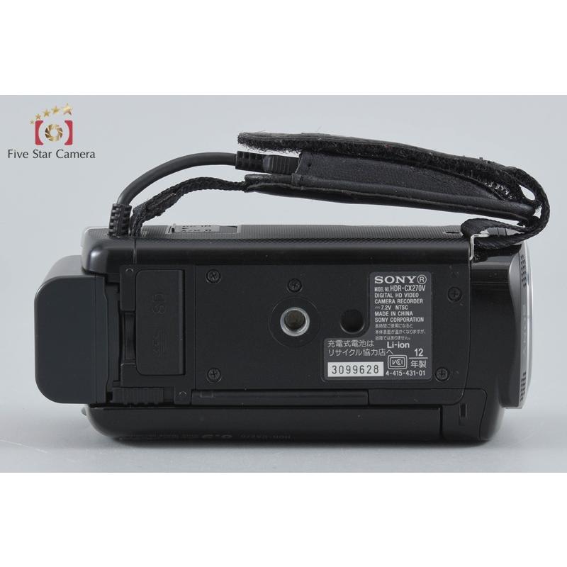 SONY（ソニー） 【中古】SONY ハンディカム HDR-CX270V クリスタル