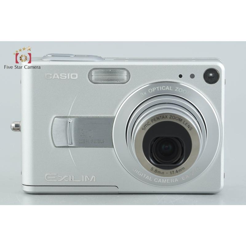 CASIO（カシオ） 【中古】CASIO EXILIM EX-Z40 シルバー コンパクト 