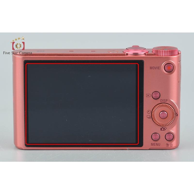 【動作確認済】SONYCyber−ShotDSC-WX350 ピンクバッテリー付 SONY（ソニー） 【中古】SONY Cyber-shot DSC-WX350 ピンク コンパクト