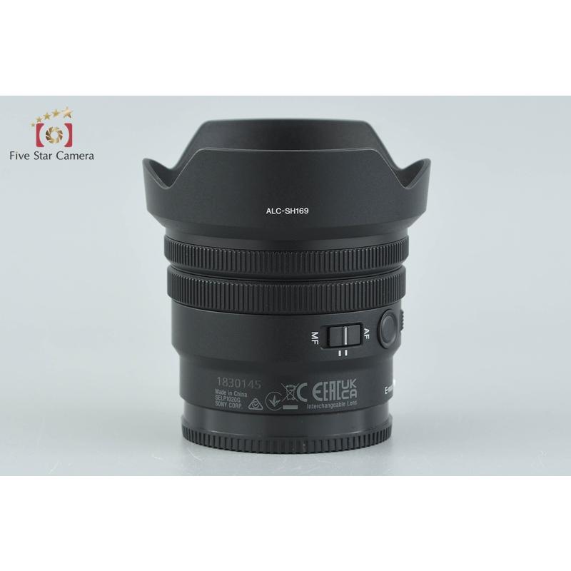 SONY（ソニー） 【中古】SONY E 10-20mm f/4 PZ G SELP1020G 元箱付き 