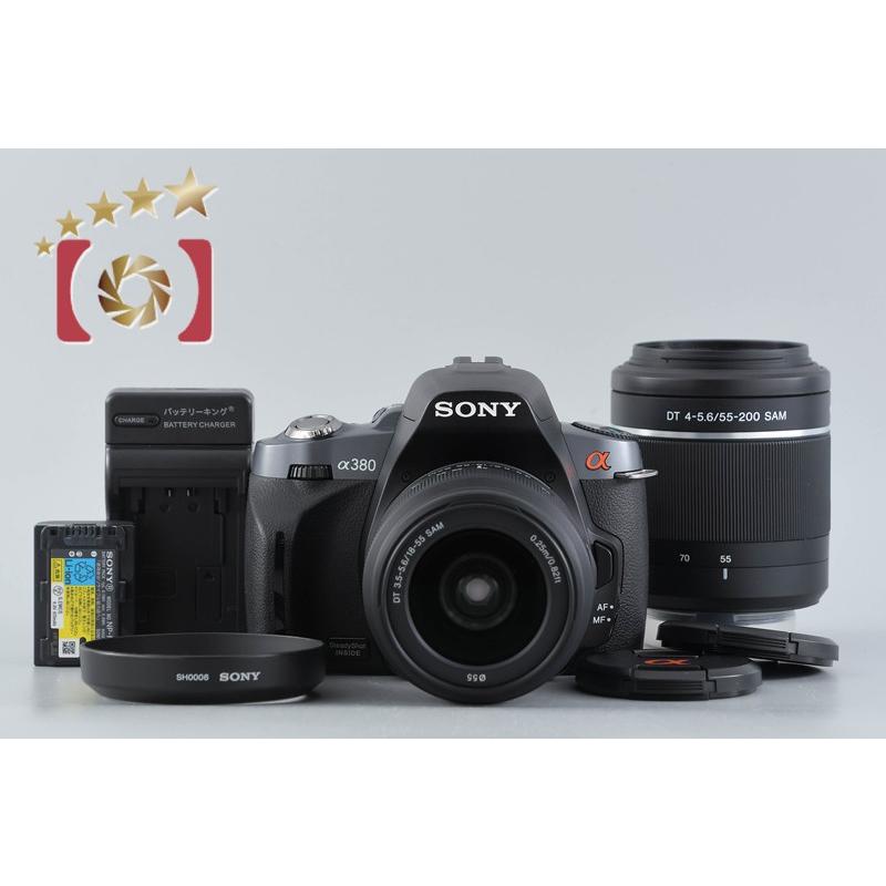 SONY（ソニー） 【中古】SONY α380 DSLR-A380 ダブルズームレンズ