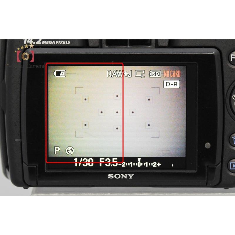 SONY（ソニー） 【中古】SONY α380 DSLR-A380 ダブルズームレンズ