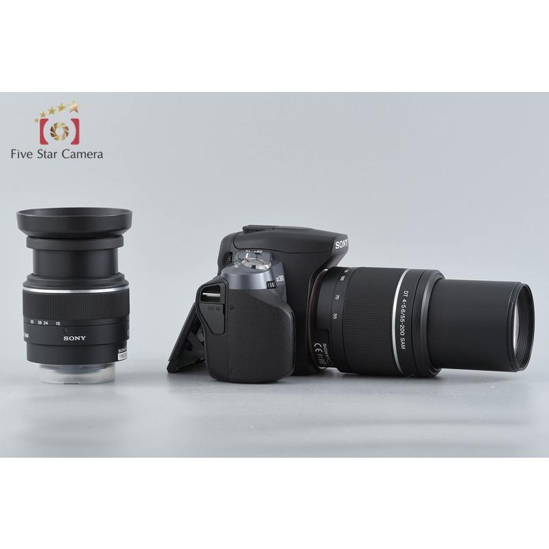 SONY（ソニー） 【中古】SONY α380 DSLR-A380 ダブルズームレンズ