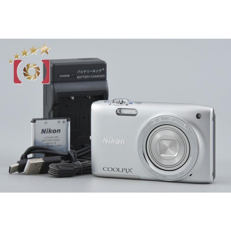 ニコン（Nikon） 【中古】Nikon COOLPIX S2700 シルバー コンパクト