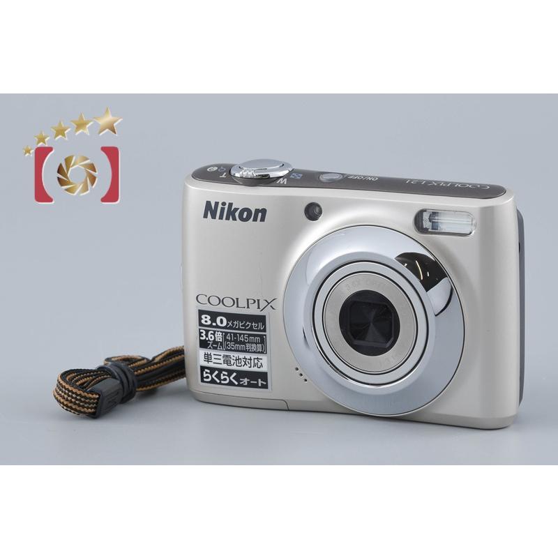 Nikon COOLPIX L21シルバー コンパクトデジタルカメラ ニコン（Nikon） 【中古】Nikon COOLPIX L21 シルバー コンパクト