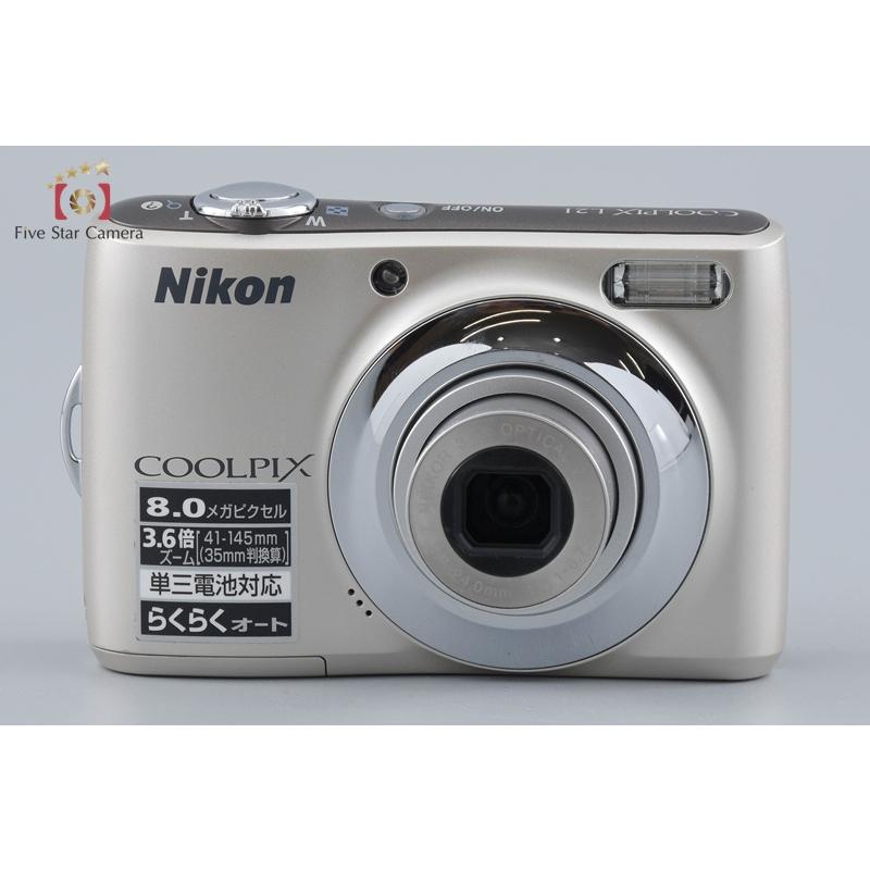 ニコン（Nikon） 【中古】Nikon COOLPIX L21 シルバー コンパクト