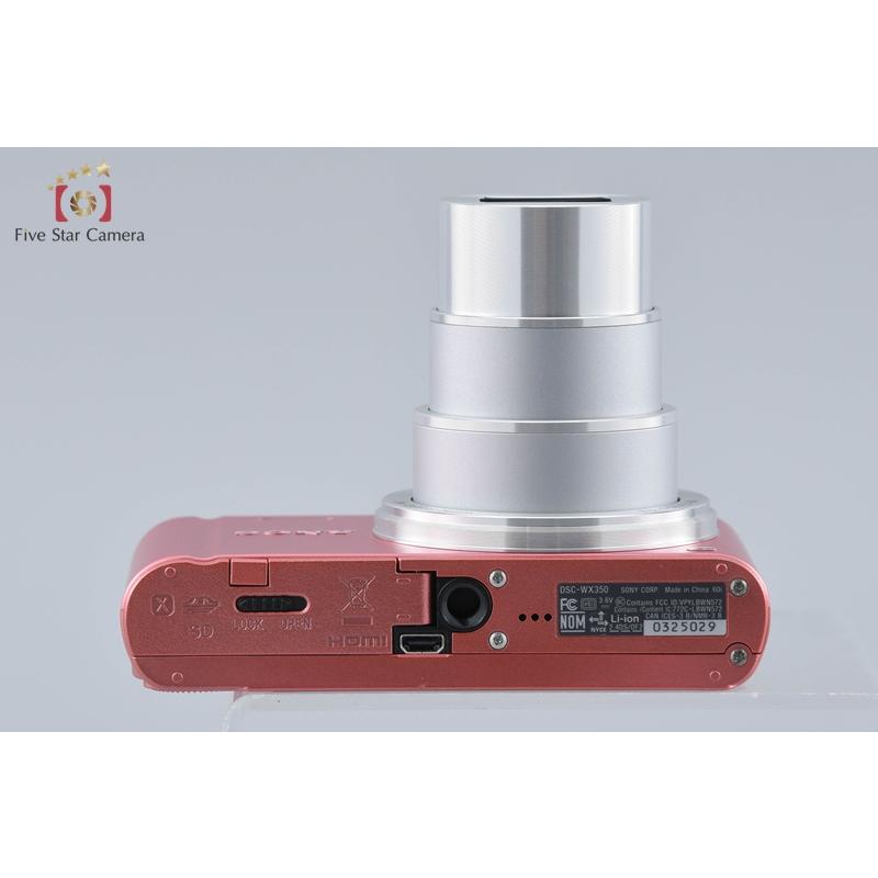 SONY（ソニー） 【中古】SONY Cyber-shot DSC-WX350 ピンク コンパクト
