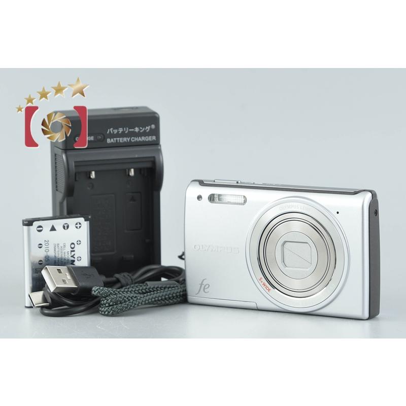 オリンパス（OLYMPUS） 【中古】OLYMPUS FE-5050 シルバー コンパクト 