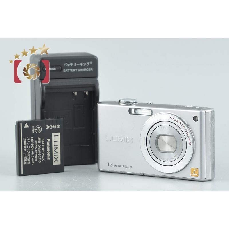 【美品】パナソニック デジタルカメラ LUMIX FX40 プレシャスシルバー Panasonic（パナソニック） 【中古】Panasonic LUMIX DMC-FX40