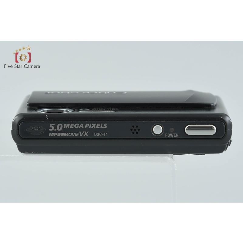 ソニー Cyber-shot DSC-T1 ブラック コンデジ カメラ 中古 SONY（ソニー） 【中古】SONY Cyber-Shot DSC-T1 ブラック デジタル