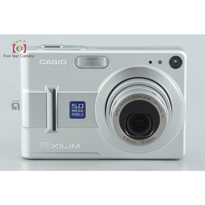 CASIO（カシオ） 【中古】Casio EXILIM EX-Z55 シルバー コンパクト 