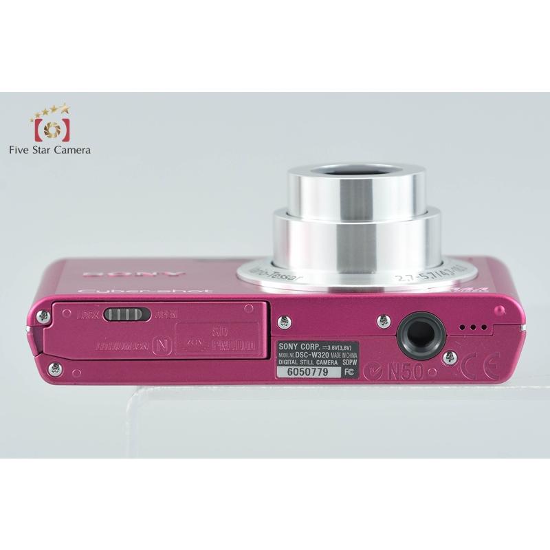 SONY（ソニー） 【中古】SONY Cyber-shot DSC-W320 ピンク コンパクト