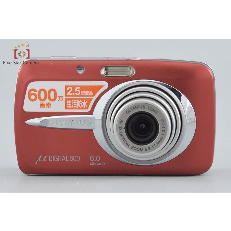 オリンパス（OLYMPUS） 【中古】OLYMPUS μ DIGITAL 600 レッド