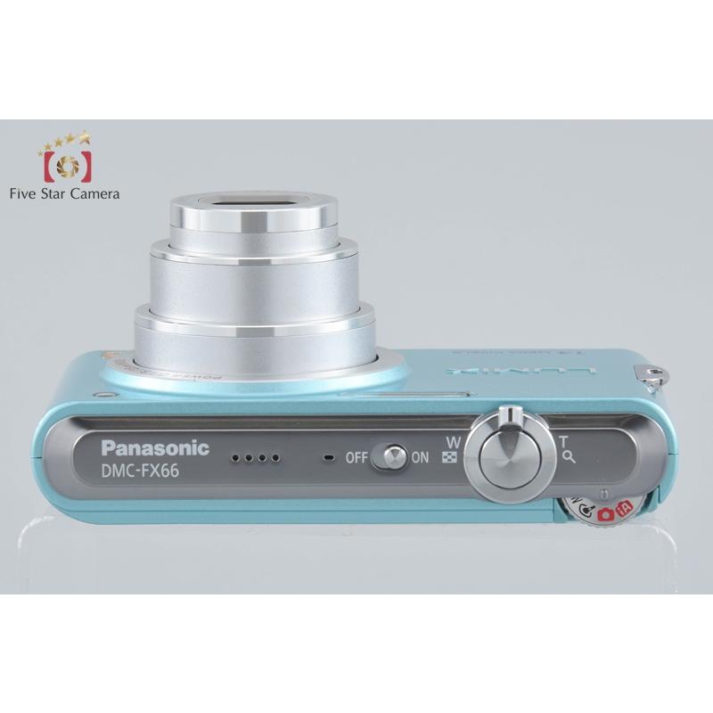 美品 LUMIX DMC-FX66 フローラルブルー Panasonic（パナソニック） 【中古】Panasonic LUMIX DMC-FX66