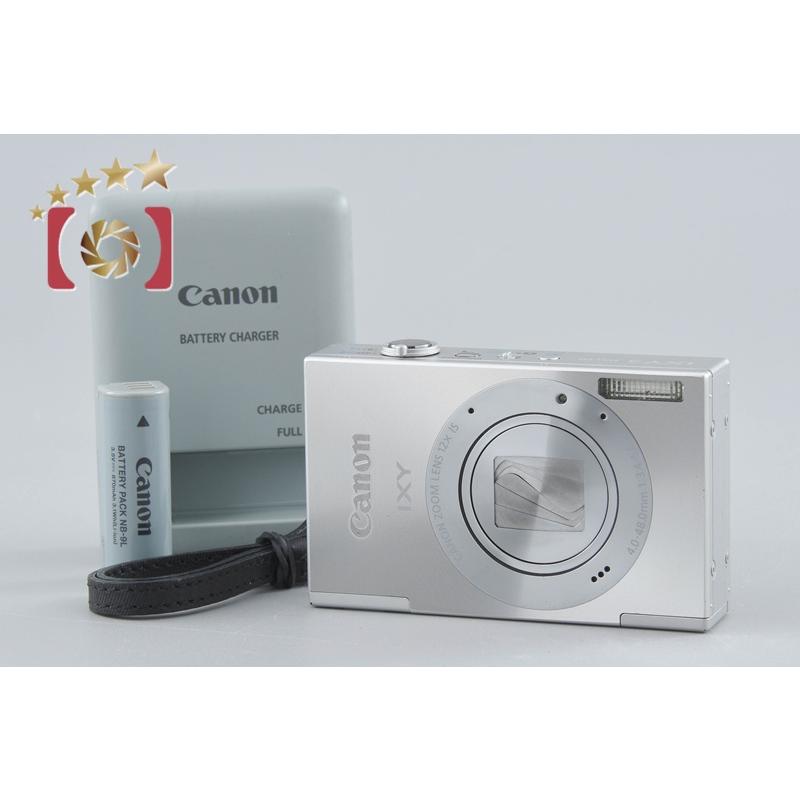 キャノンCanon IXY 3 動作確認済　中古品 キヤノン（Canon） 【中古】Canon IXY 3 シルバー コンパクトデジタル